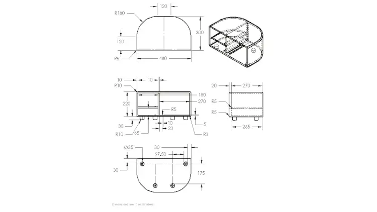 Cabinet sketch
